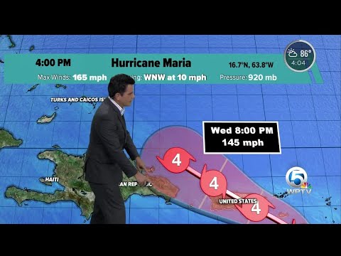 Hurricane Maria update 9/19 - 4pm
