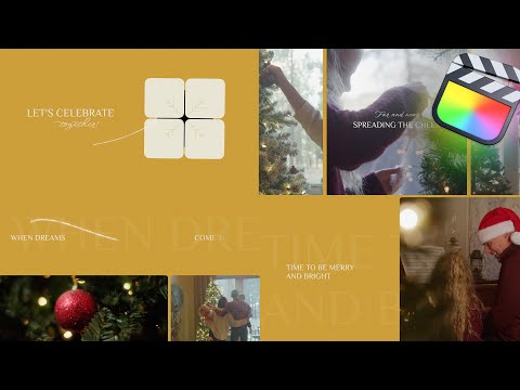 Christmas Modular Template for Final Cut Pro — MotionVFX