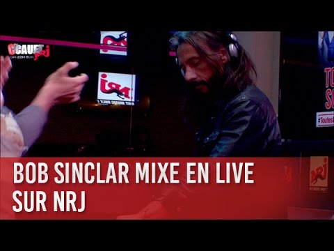 Bob Sinclar mixe en live sur nrj - C’Cauet sur NRJ