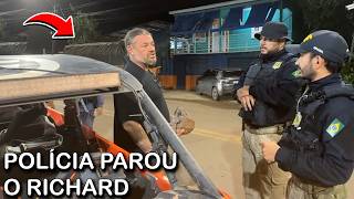 A POLÍCIA PAROU O RICHARD e APREENDEU o VEÍCULO UTV no AO VIVO
