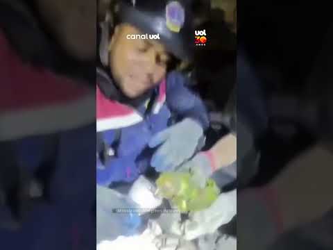 Único sobrevivente: Vídeo mostra resgate emocionante de pássaro após terremoto na Venezuela