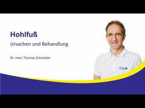 Der Hohlfuß – Dr. Thomas Schneider,  Info-Abend, 17. April 2024