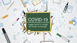 COVID-19 e riapertura delle scuole