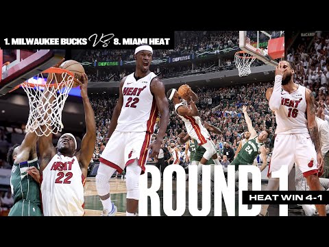 NBA Playoffs Round 1: 8 seed Miami HEAT defeat Milwaukee Bucks 4-1