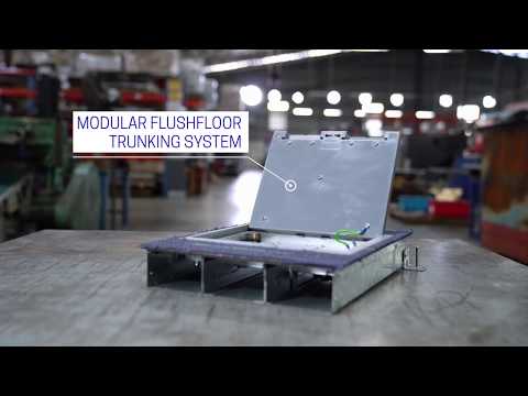 DAVIS Modular Flushfloor Trunking System