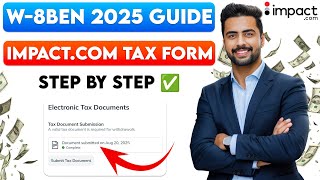 Impact.com Electronic Tax Document 2025: W-8BEN (Non-US) Full Guide [Hindi/Urdu]