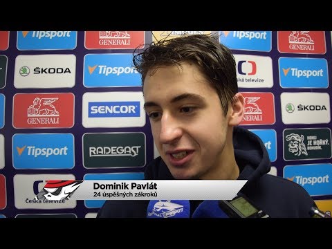 5. kolo play-out TELH: Dominik Pavlát po první vychytané výhře v nejvyšší soutěži