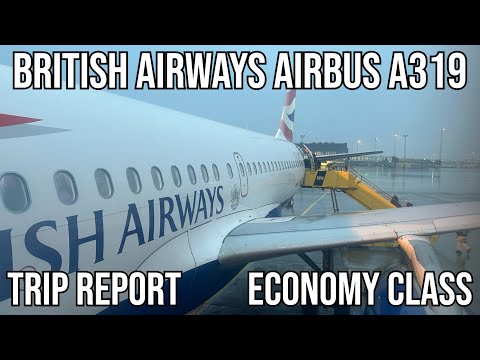 YouTube thumbnail for British Airways Airbus A319