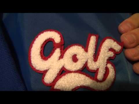 Golf Wang Cursive Jacket Blue