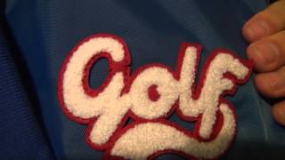 GOLF WANG CURSIVE JACKET BLUE