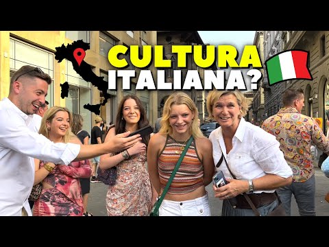 Do foreigners appreciate Italian CULTURE? - Questions in Florence (with subtitles)