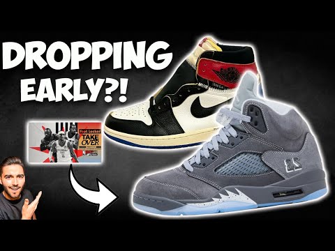 GOING LIVE EARLY!? NBA ALL STAR WEEKEND UNION JORDAN 1 X FRAGMENT WOLF GREY 5S & MORE!