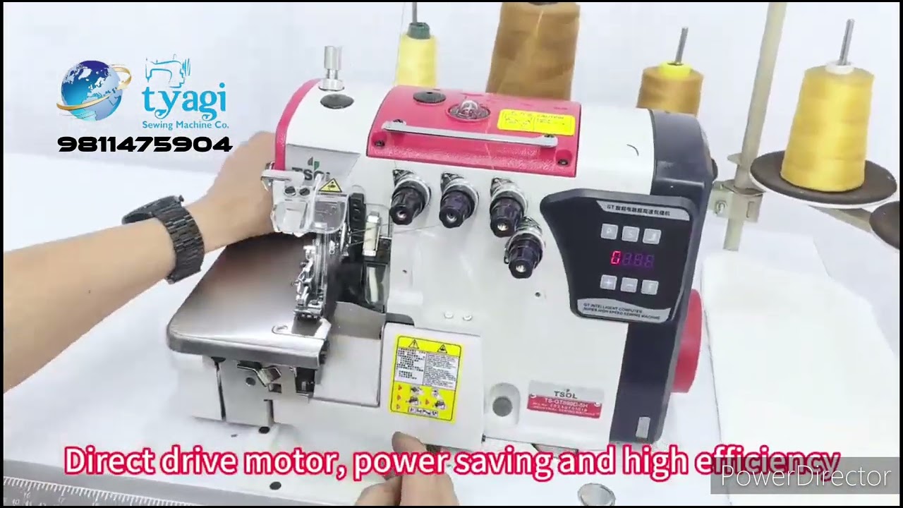 tsol overlock five thread machine/TS-GT8990-5D