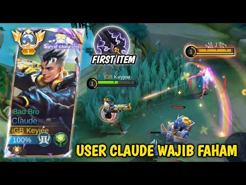 TOP GLOBAL CLAUDE SOLO RANK KETEMU ANOMALI DAN TIM FEEDER ! SUMPAH PUSING GW GENDONG NYA - MLBB
