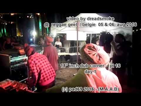 BLACKBOARD JUNGLE ft Don F & El Indio pt16 - African Shrine dub 1 @ 18'' inch Reggae Geel 05-08-2016