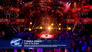 Top 11 Perform Tyanna Jones   AMERICAN IDOL XIV