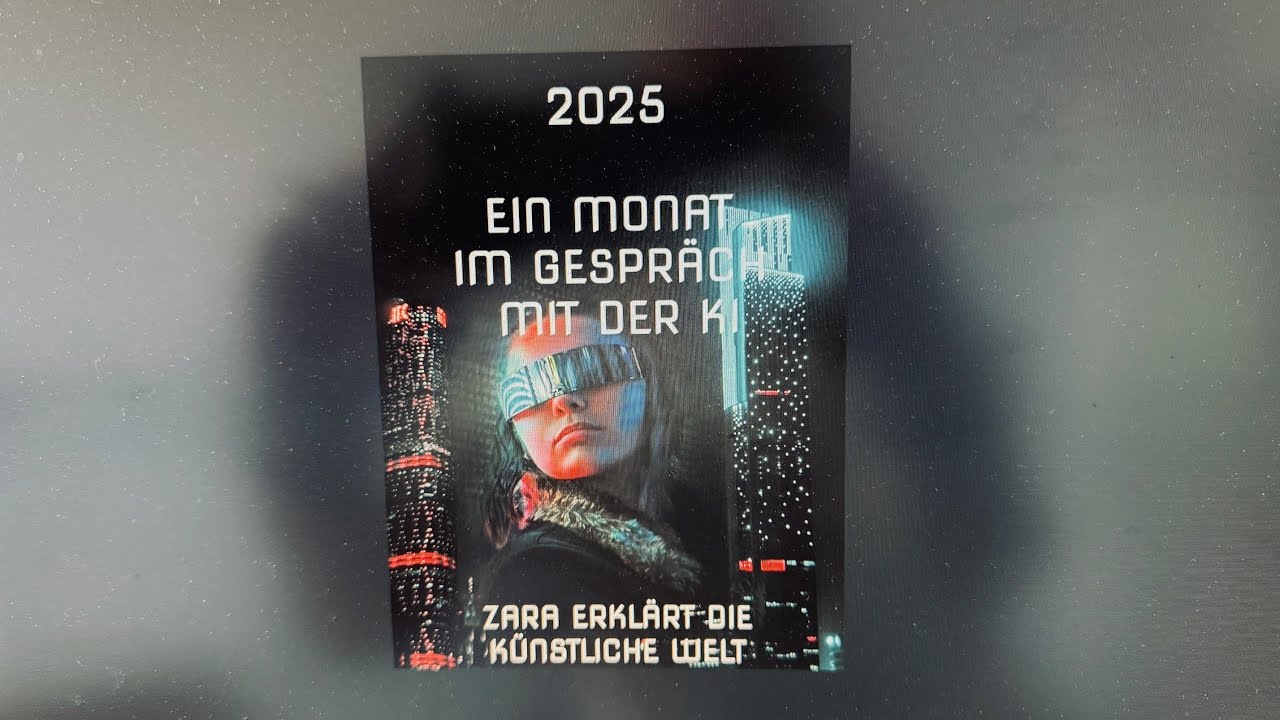 Buchvorstellung: Ein Monat im Gespräch mit der KI Video-Thumbnail von YouTube