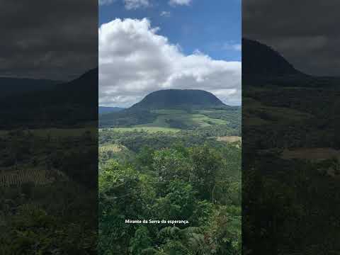 Mirante da Serra da Esperança . Guará, Guarapuava. BR 277 - Paraná.