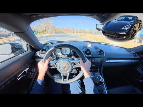 Thumbnail for Porsche 718 Cayman: POV Drive, Walkaround and ASMR by Porsche 718