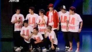LA BBOYS ( breakers without fear) Ellada exeis Talento Greece Got Talent Show 2010