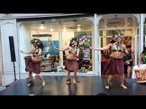 Magnifique troupe de danse HOTU RAU ORI à la fête de la musique 2019