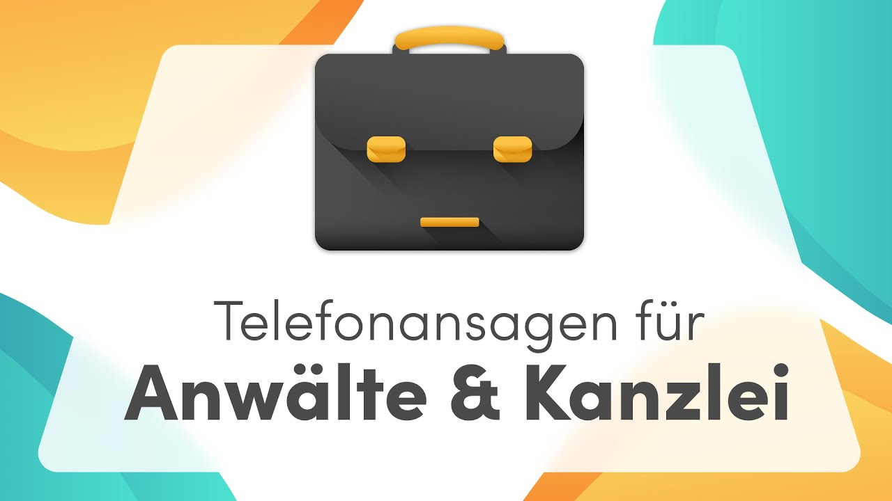 Anwälte & Berater - YouTube Video