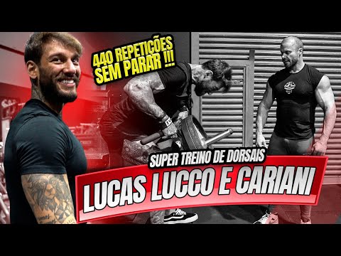 LUCAS LUCCO E CARIANI - PRIMEIRO TREINO JUNTOS NO CT !