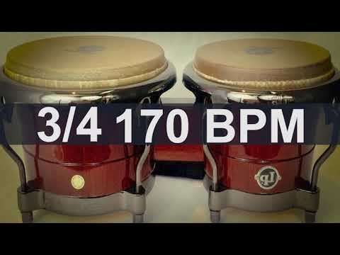 🔴 170 BPM 3/4 Bongós Metronome
