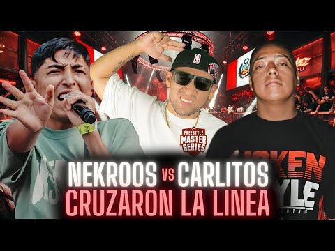 LAS PERSONALES SE SALIERON DE CONTROL 🥶 NEKROOS vs CARLITOS | Fms Perú Pre Finals