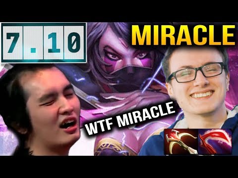 MIRACLE Templar Assassin 2 HIT ONE KILL at 30 Minutes VS ICEICEICE MID Dota 2 7.10