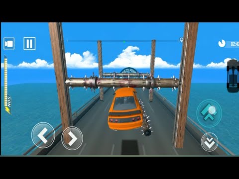 Impossible Track Speed Bump | New Car Driving Games