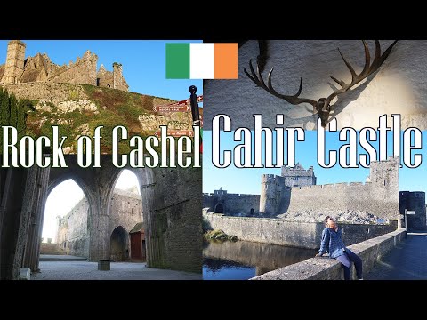 Ireland Castle Hopping 🇮🇪 Rock of Cashel & Cahir Castle Tour | Stunning Irish Heritage Vlog