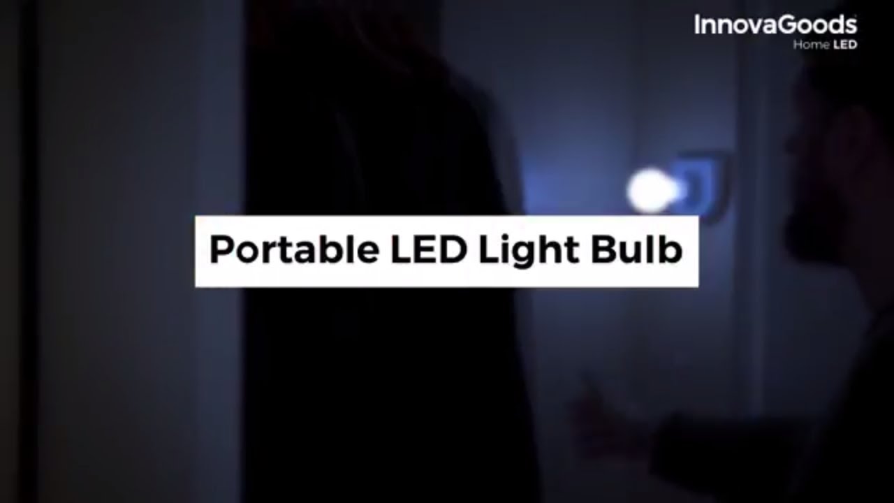 InnovaGoods Nešiojama LED lemputė InnovaGoods Nešiojama LED lemputė