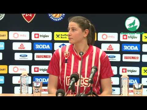 ŽKK Crvena Zvezda - ŽKK Kraljevo 64:57 | Konferencija za medije |Kup Ciga Vasojević @CrvenazvezdaKK