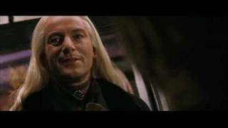 Lucius Malfoy&#39;s first appearance! HP 2 clip!