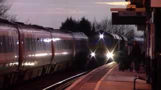 preview picture of video 'Freightliner Class 66 66957 & Thameslink 387127 through Long Eaton 27/02/15'