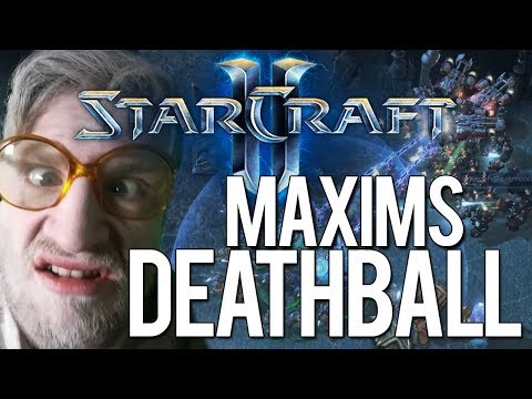 Maxims Deathball | Starcraft 2 gegen Maxim bei der RTS-Olympiade Game 2