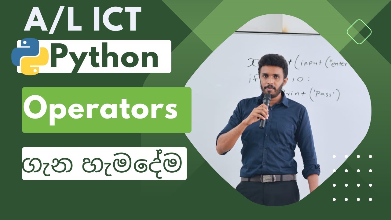 Python Operators Tutorial Part 1