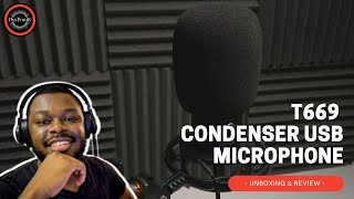 FiFine T669 Condenser USB Microphone Review Test [FIFINE Technology] | DysFonik SA