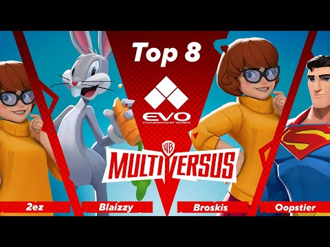 2ez & Blaizzy Vs. Broskis & Oopstier | Top 8 | MultiVersus EVO 2022