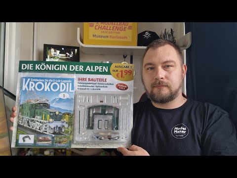 The crocodile in 1:22.5 scale, issue 1 #hachette #modelmaker #partwork