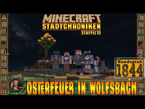 Minecraft Stadtchroniken [#1844] Osterfeuer in Wolfsbach [HD+ Deutsch]