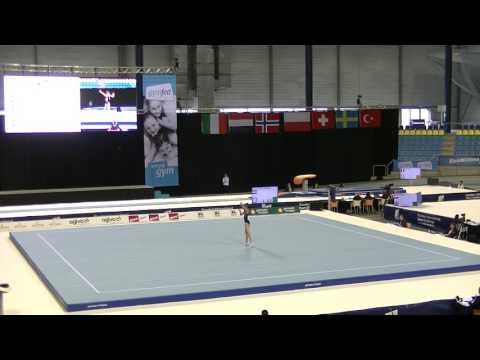 FX / Floor / vloer JuIiëtte Pijnacker, Flanders International Team Challenge 2017