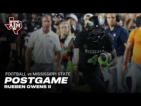 Mississippi State Postgame: Rueben Owens II
