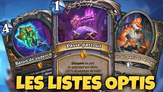 ON ROULE SUR LE LADDER - Les  listes top méta optimisées !
