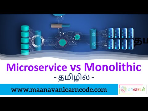 Microservices vs Monolithic | Architecture | Microservices Tamil Tutorial