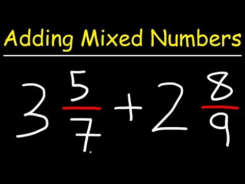 Adding Mixed Numbers Video