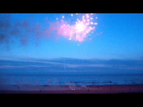 Vuurwerkshow kijkduin 13-7-2013