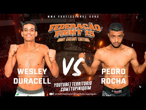 Pedro vs Duracell - Federação Fight 15 Body Energy Edition
