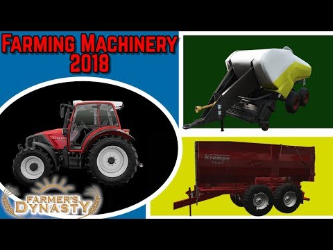 The 2018 Farming Machinery Catalog | Updates + Chicken Coop Upgrade | Farmer's Dynasty Part 21